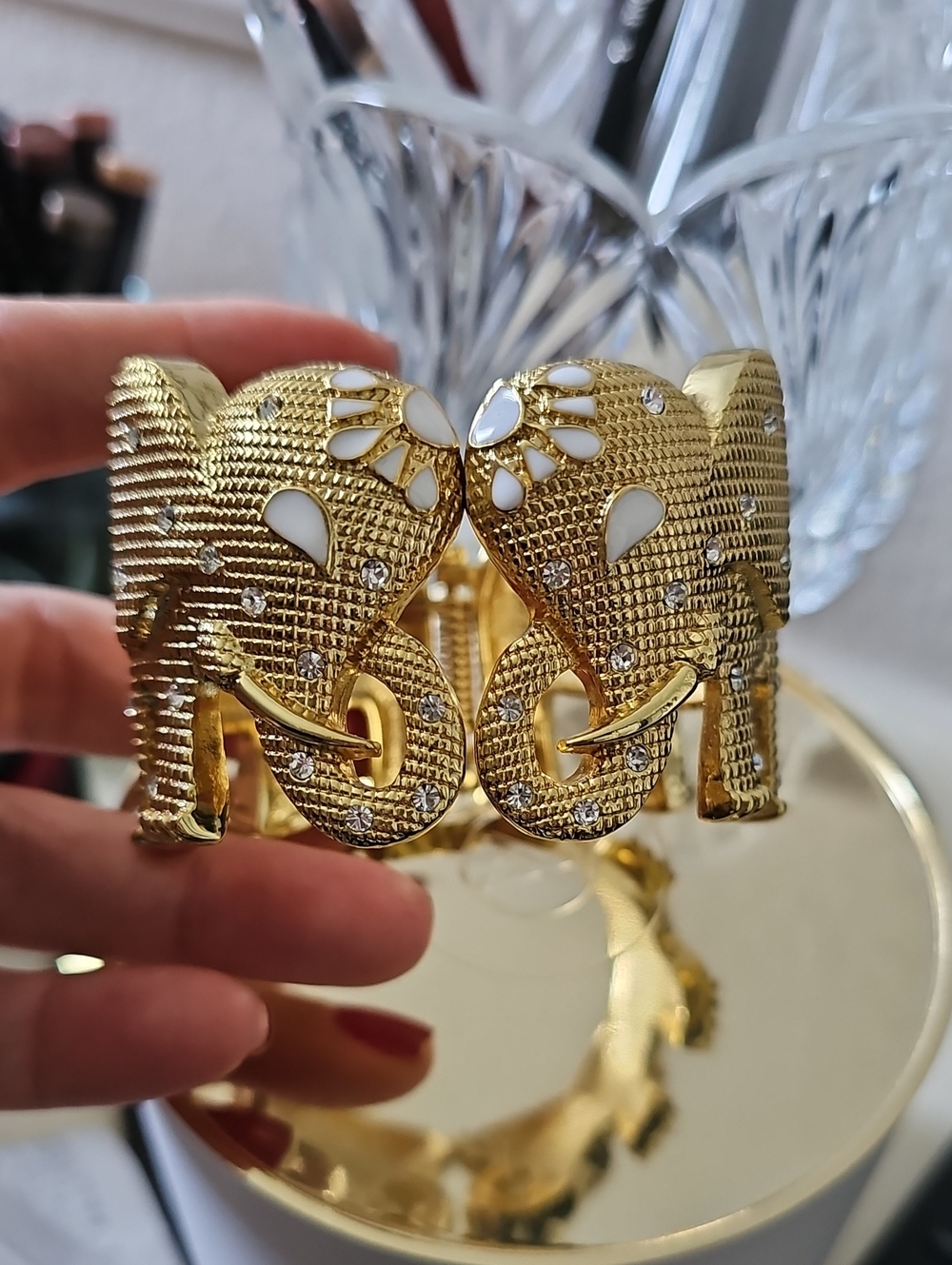 LILLY PULITZER ELEPHANT CUFF BRACELET